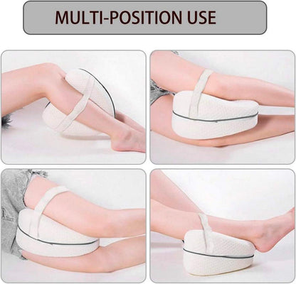 Orthopädisches Kniekissen Memory Foam für Seitenschläfer Entlastung Hüft Rücken Knie-Schmerzen Schwangerschaft