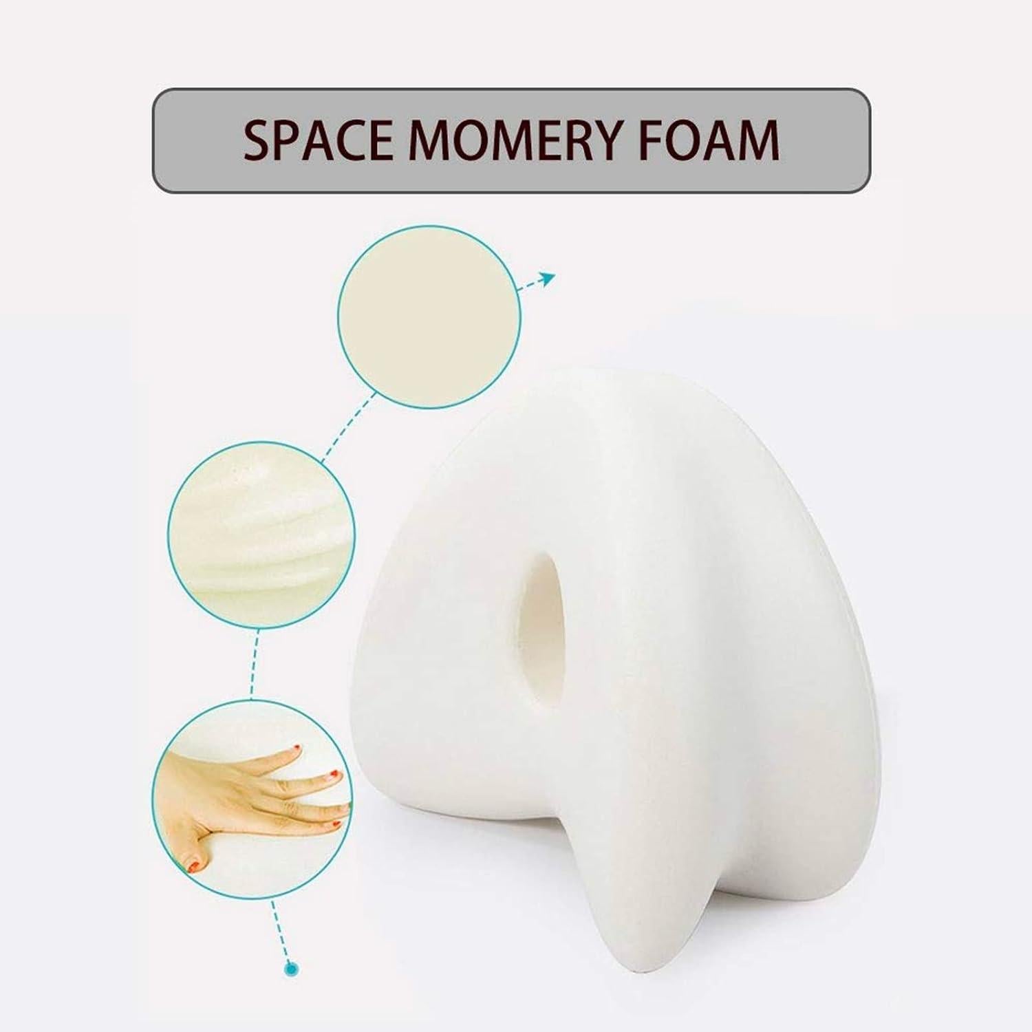 Orthopädisches Kniekissen Memory Foam Beinkissen für Seitenschläfer
