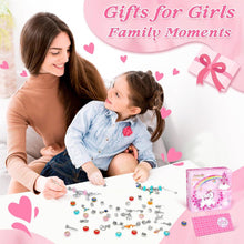 Lenski Mädchen Armband Bastelset 64-teilig DIY Geschenkbox