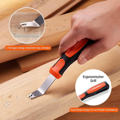 3-in-1 Handtacker Set mit 3000 Klammern - Profi Tacker Holz