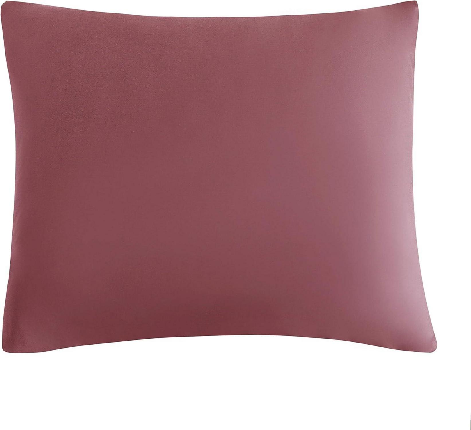 AYSW Bettwäsche Microfaser gebürstet 200x200cm Altrosa/Khaki