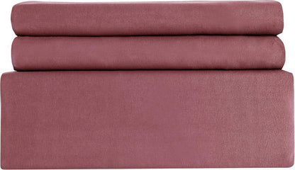 AYSW Bettwäsche Microfaser 200x200cm Altrosa/Khaki