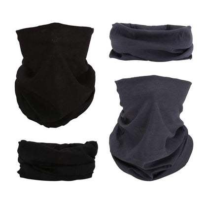Multifunktionstuch Sport Sturmmaske Schwarz – Einheitsgröße