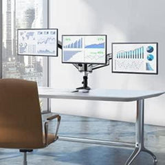 HUANUO Monitor Halterung 3 Monitore 17-32 Zoll Bildschirme