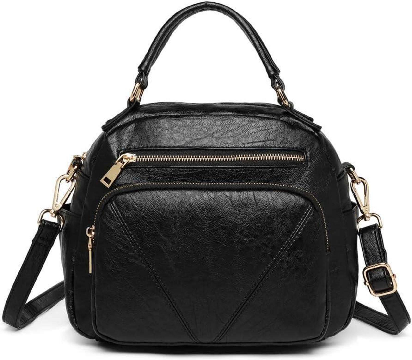 Miss Lulu Women's Fashion Crossbody Shoulder Bag Top Handle