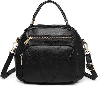 Miss Lulu Women's Fashion Crossbody Shoulder Bag Top Handle