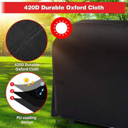 Grillabdeckung Wetterfest 420D Oxford-Stoff Gasgrill