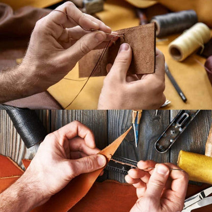 9er Set Große Augen Nadeln Leder Nähen Handwerk Stickerei