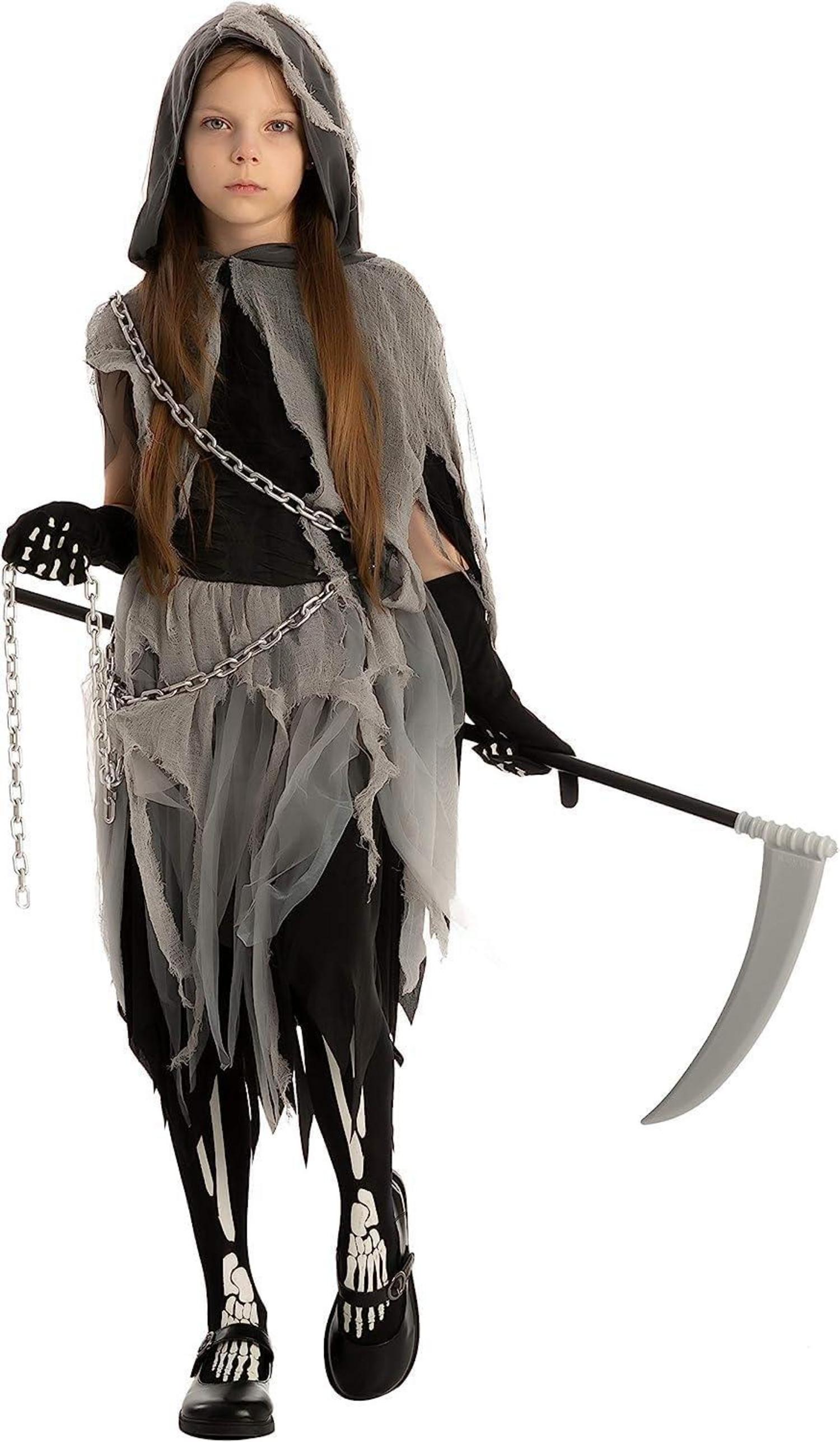 Spooktacular Creations Sensenmann Mädchen Kostüm Halloween Party