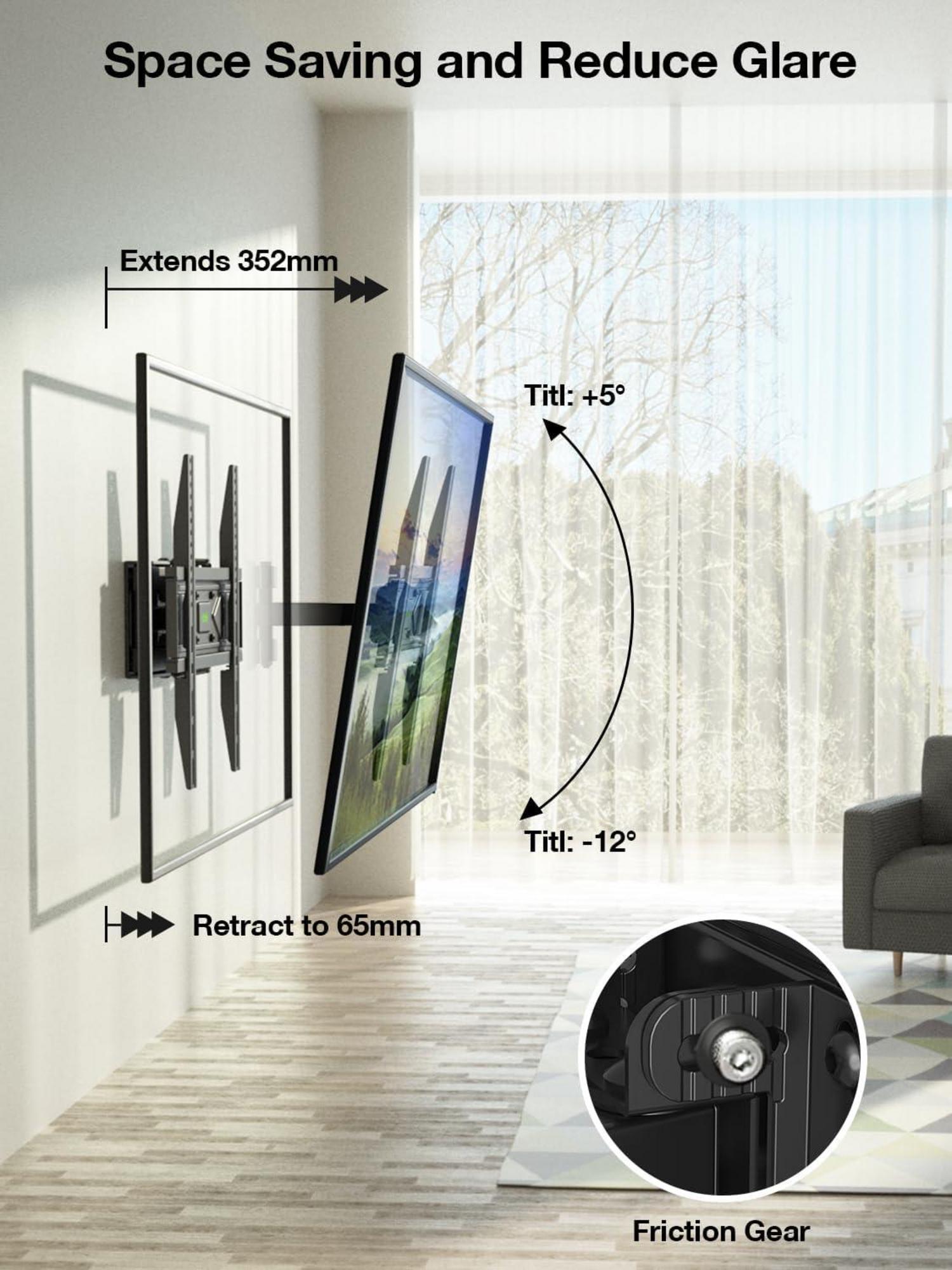TV Wandhalterung Schwenkbar Neigbar 32-70 Zoll LED OLED Plasma VESA