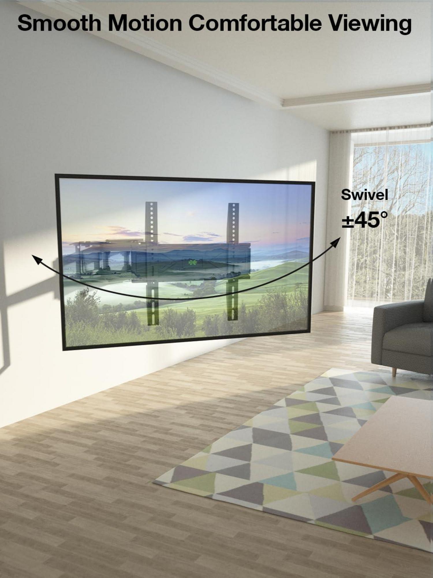 TV Wandhalterung Schwenkbar Neigbar 32-70 Zoll LED OLED Plasma VESA 400x400mm 45kg