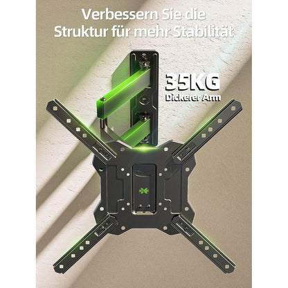 Schwenkbare TV Wandhalterung 26-60 Zoll VESA 400x400mm