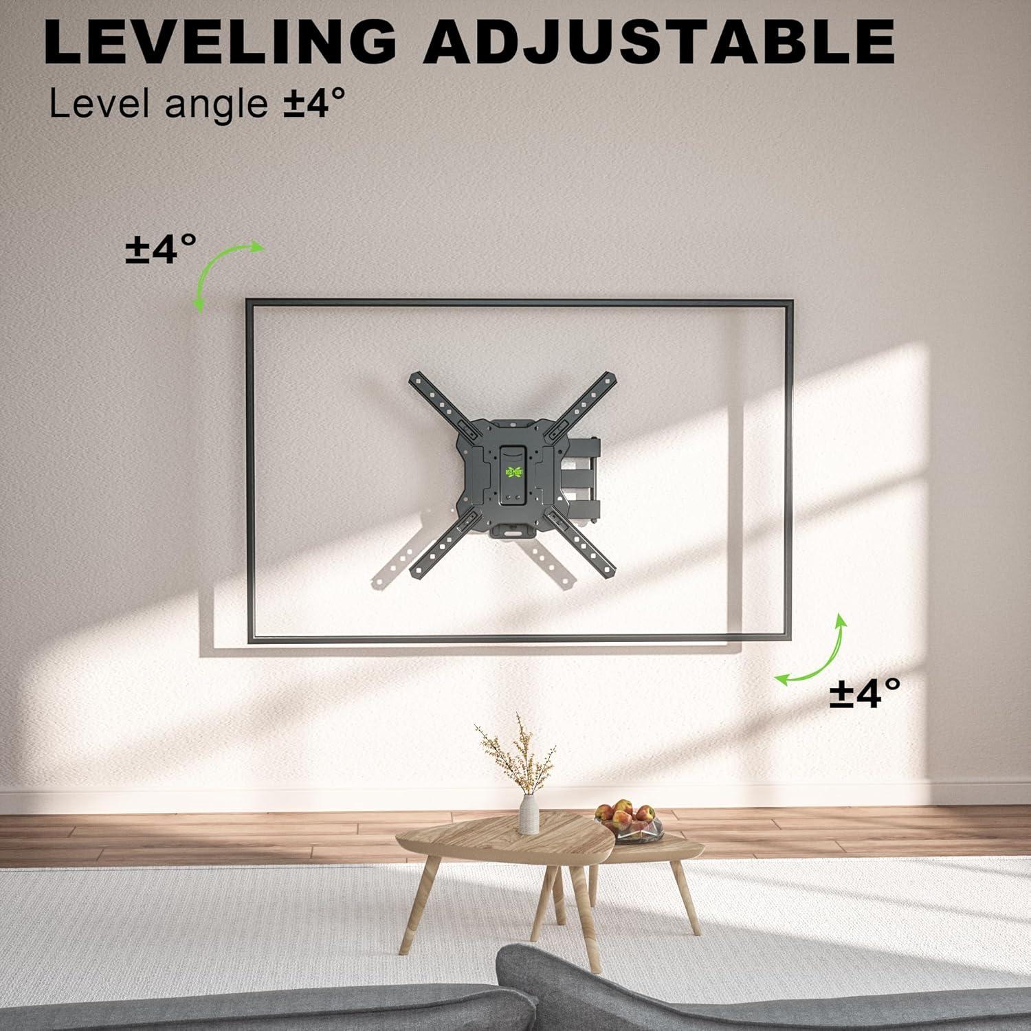 TV Wandhalterung Schwenkbar für 26-60 Zoll LED 4K Plasma Fernseher