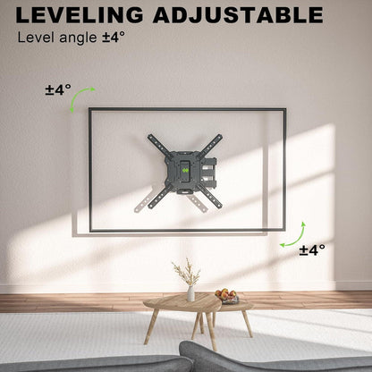 TV Wandhalterung Schwenkbar für 26-60 Zoll LED 4K Plasma Fernseher