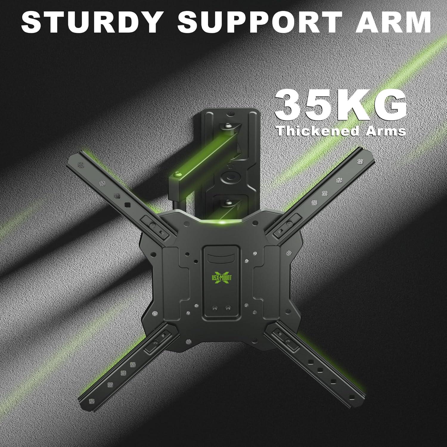 TV Wandhalterung Schwenkbar für 26-60 Zoll LED 4K Plasma Fernseher