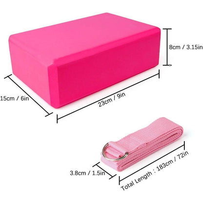 Yoga-Block-Set, hochdichte