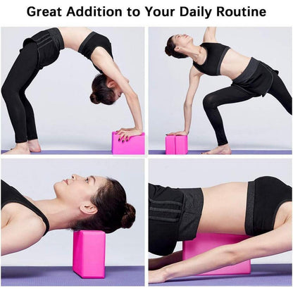 Yoga-Block-Set, hochdichte