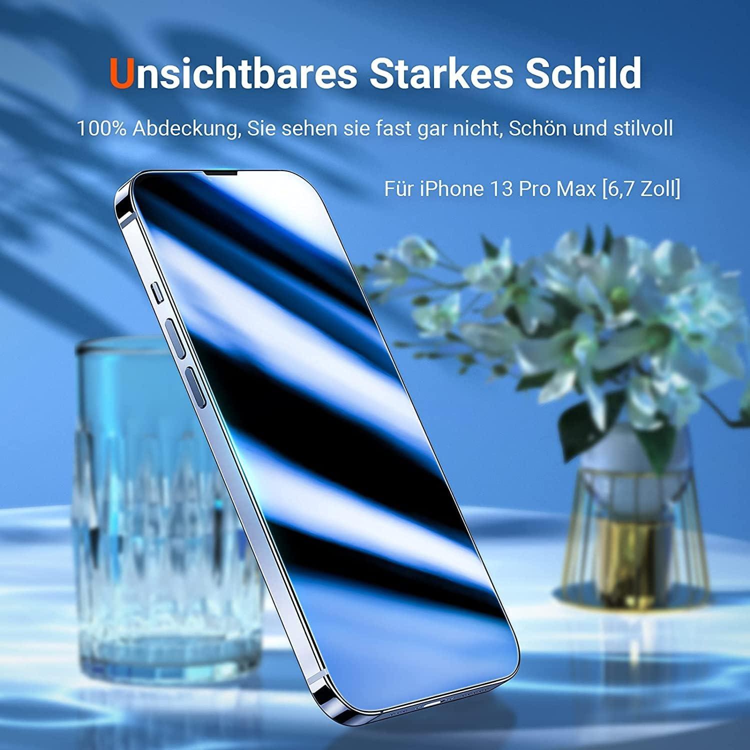 TORRAS iPhone 12 Mini Panzerglas 9H+ Vollbildschutz militärischer Standard