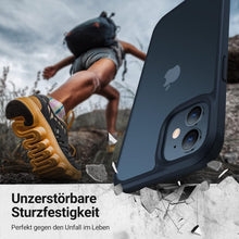 TORRAS Unzerstörbar Hülle iPhone 12 Mini Schwarz Schutzhülle
