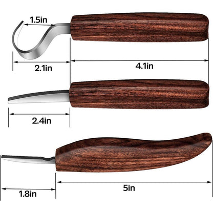 Holzschnitzwerkzeug Set Basteln Erwachsene Schnitzset 11tlg