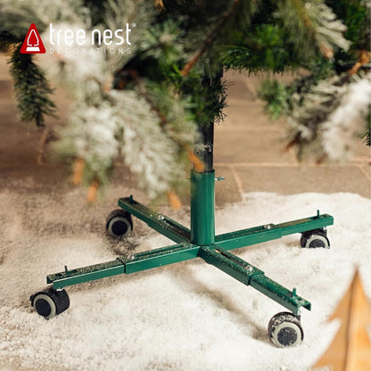 Tree Nest Christbaumständer mit Rädern für künstlichen