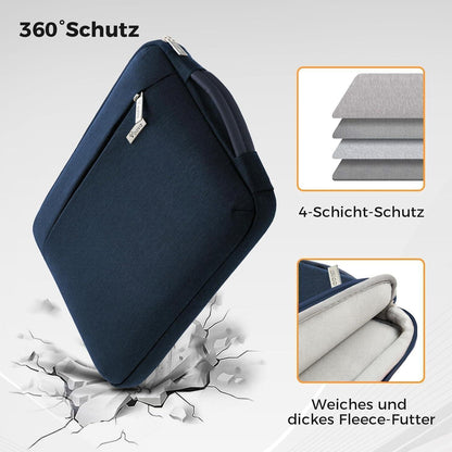 Voova Laptop Hülle 14 Zoll MacBook Air Schutzhülle Blau