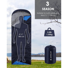 Leichter wasserfester Schlafsack für Erwachsene - Warme