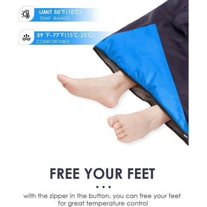 Leichter wasserfester Schlafsack für Erwachsene - Warme