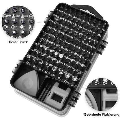 SHARDEN Feinmechaniker Schraubendreher Set 122 in 1 Mini