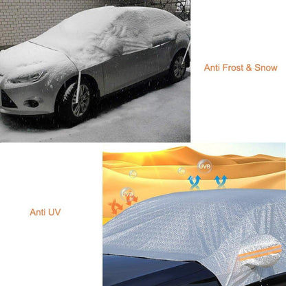 Wasserdichte Autoabdeckung Halbgarage Allwetter