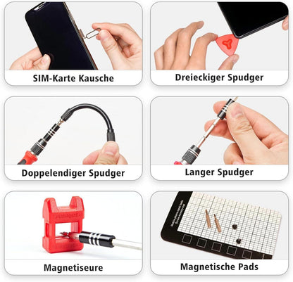 Feinmechaniker Schraubendreher Set 122 in 1 Präzisions Werkzeug Kit