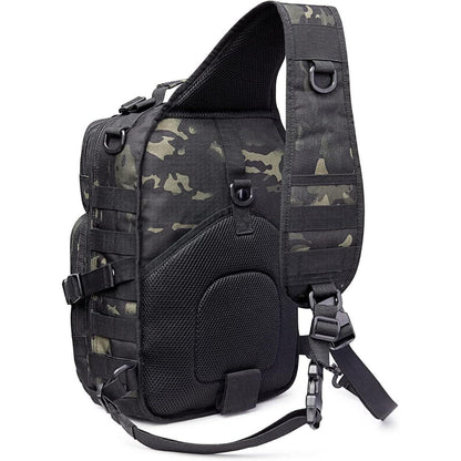 Tactical Sling Rucksack Groß Militär Umhängetasche Outdoor