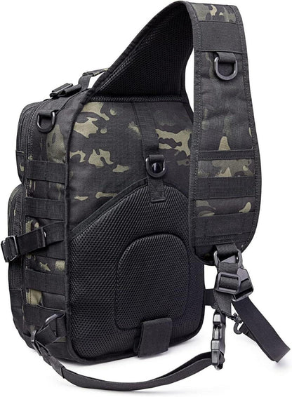 Tactical Sling Rucksack Groß Wasserdicht Leicht für Outdoor Sport