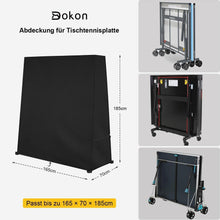 Dokon Tischtennisplatte Schutzhülle 420D Oxford Wetterfest