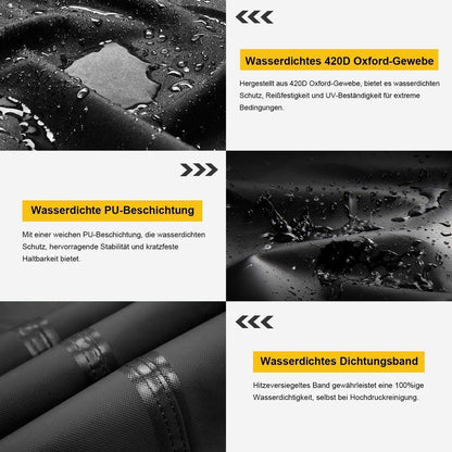 Schutzhülle für 2-Sitzer Gartenbank 134x66x63/89cm