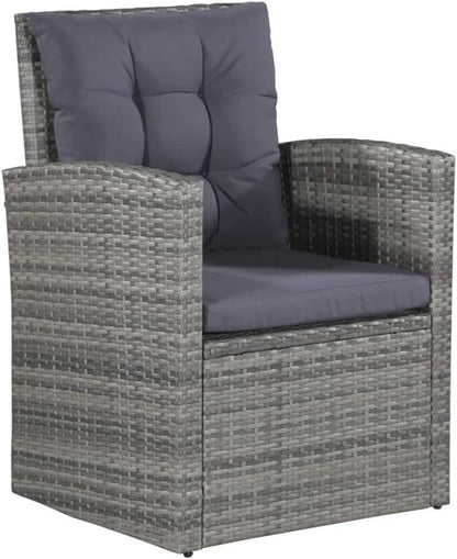 Gartensofa Poly Rattan Sitzgruppe 6-tlg. Outdoor Lounge-Set
