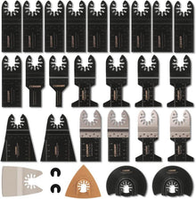 28 tlg Multitool Zubehör Oszillierendes Sägeblatt Set Mix Klingen für