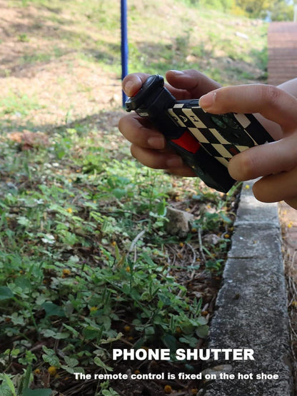 Flexibles Handy Stativ mit Fernauslöser - Klein Vlogging Tripod Halterung