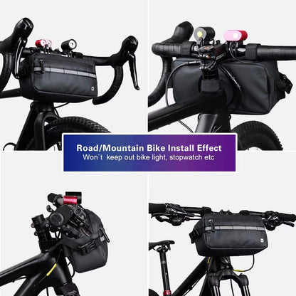 Multifunktion Fahrrad Lenker Rahmen Tasche Wasserdicht 3L 1680D Polyes