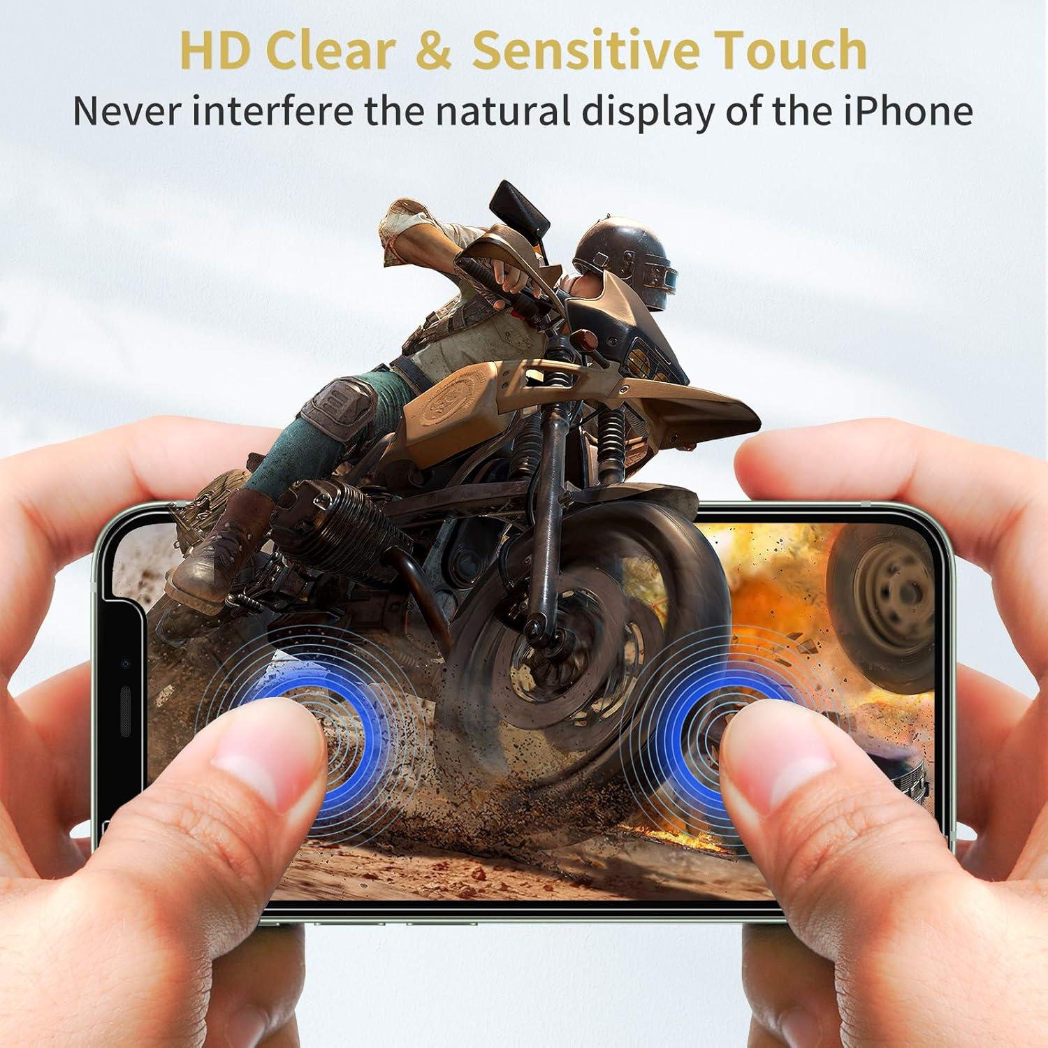 Displayschutzfolie iPhone 12 Mini 3er Pack Panzerfolie 2.5D