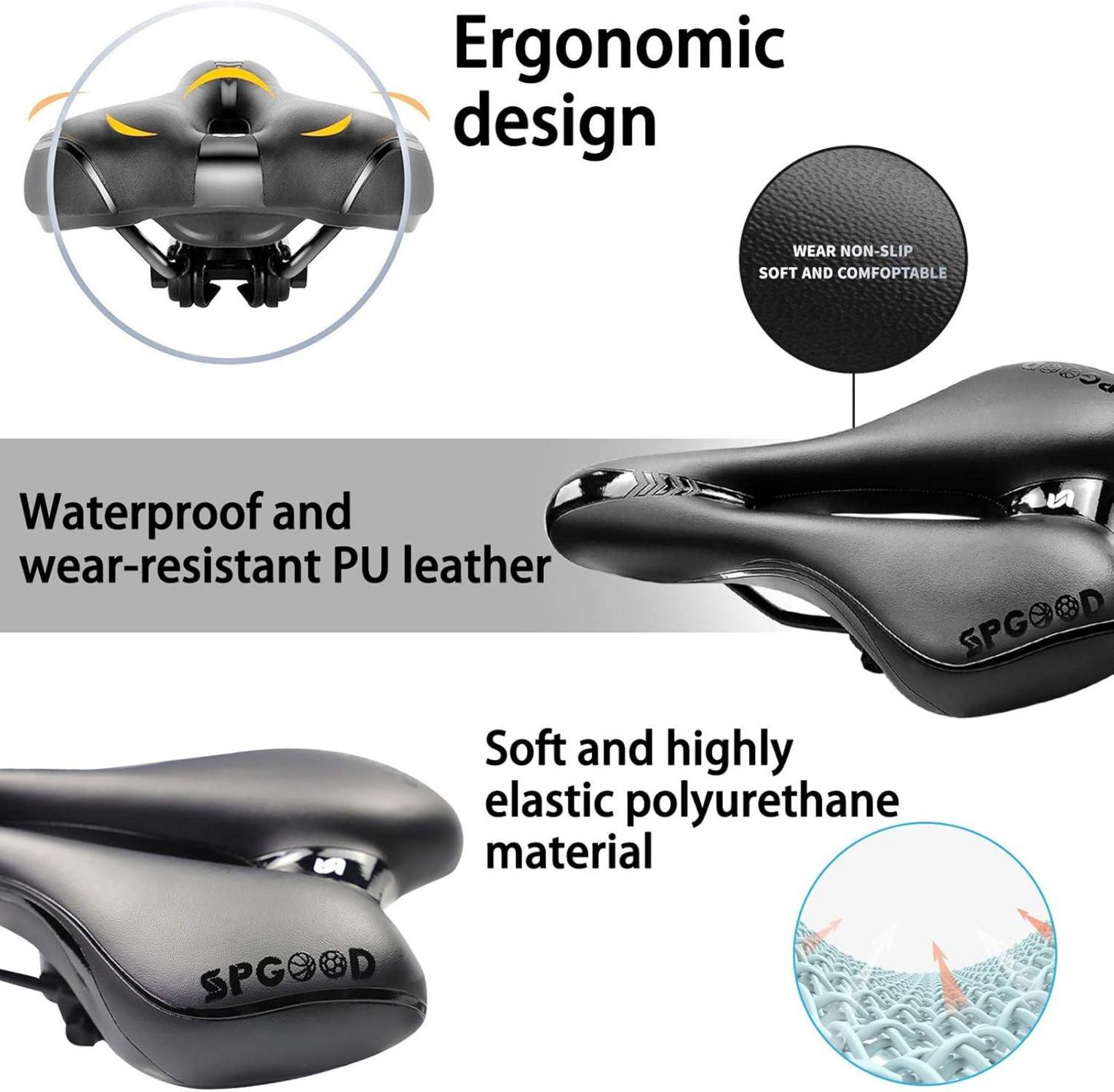 Fahrradsattel Gel Ergonomisch Wasserdicht Universal Sattel