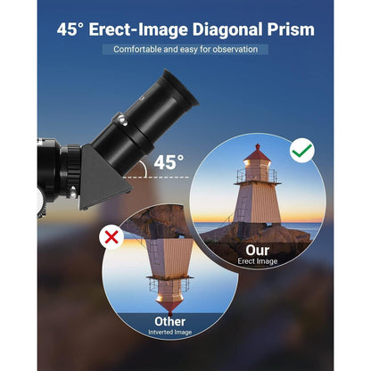 Teleskop Astronomie 70mm Vollständig Beschichtete Linse 3X