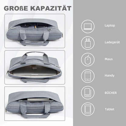 Voova Laptoptasche 17-17,3 Zoll Wasserdicht Stoßfest