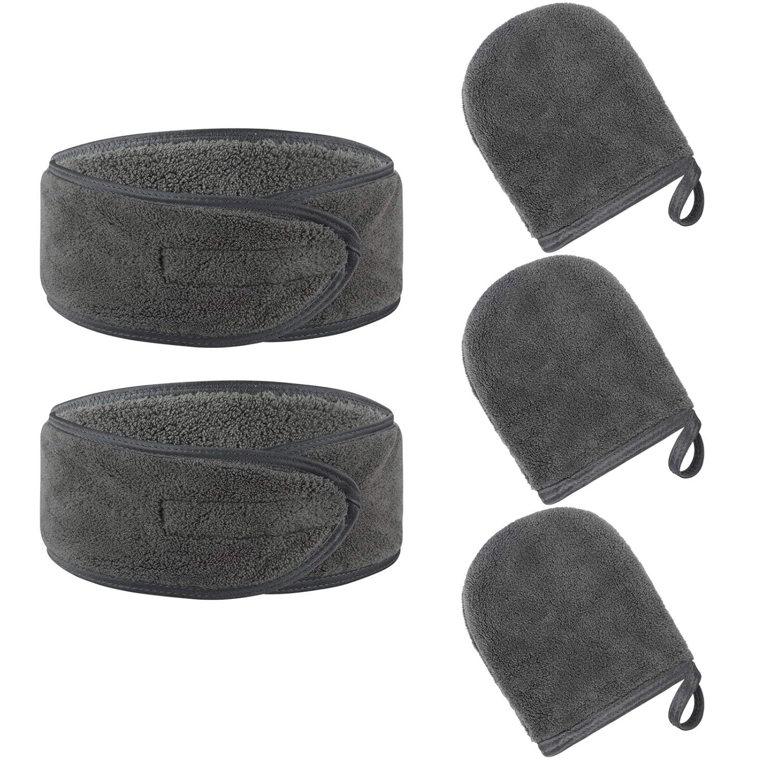 Mikrofaser Make-Up Entferner Handschuh Set mit