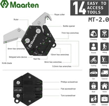 Maarten 14-in-1 Multifunktions Schlüsselanhänger EDC