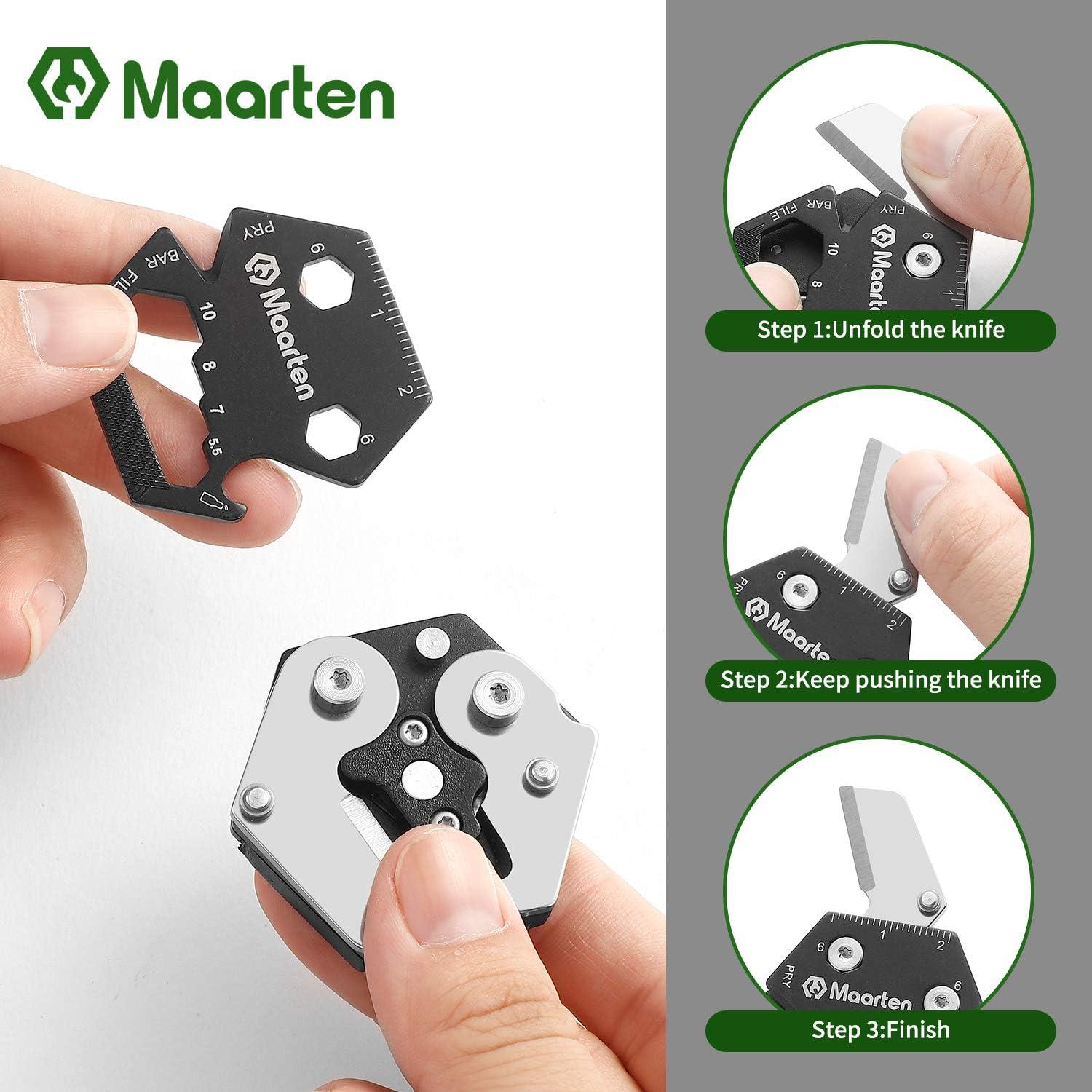 Multifunktions Schlüsselanhänger Werkzeug 14-in-1 Mini EDC-Messer