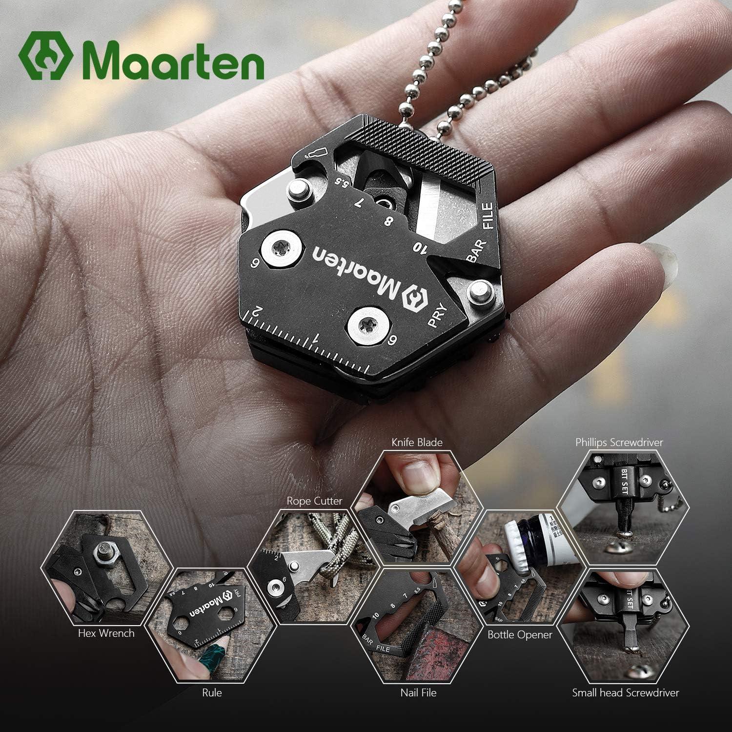 Maarten Multifunktionales Mini-EDC-Messer Schlüsselanhänger