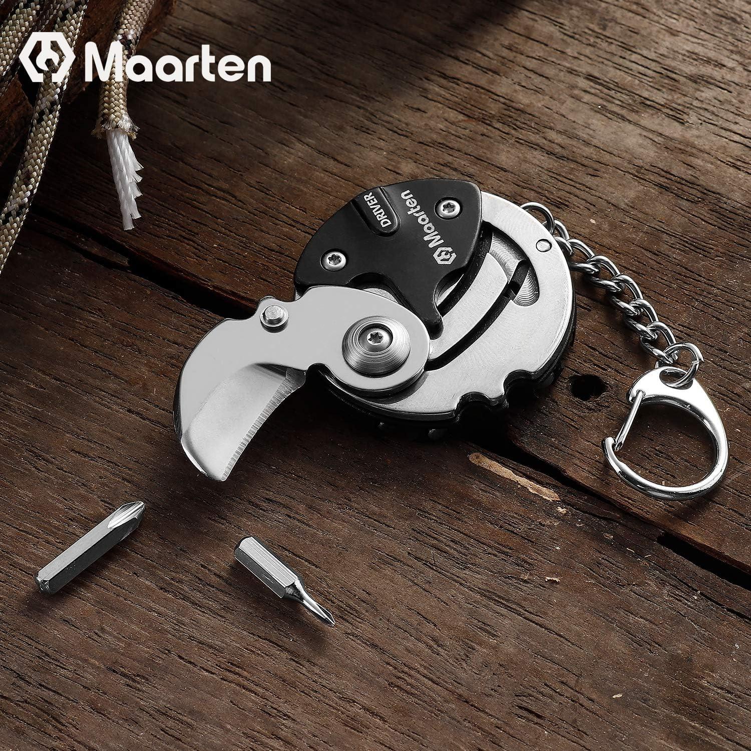 Maarten 7-in-1 Mini EDC-Schlüsselanhänger Multifunktionswerkzeug