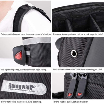 Fahrrad Gepäckträgertasche 12L Rücksitz Pannier