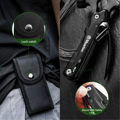 Personalisiert 12-in-1 Hammer Multitool Geschenk für Männer - Vatertag
